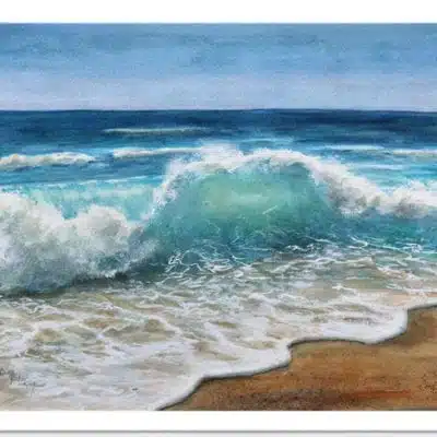 Sand and Surf  Giclee Art Print