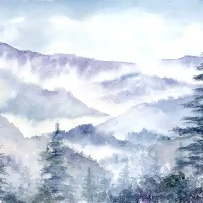 Smokin' Smokies Giclee Art Print