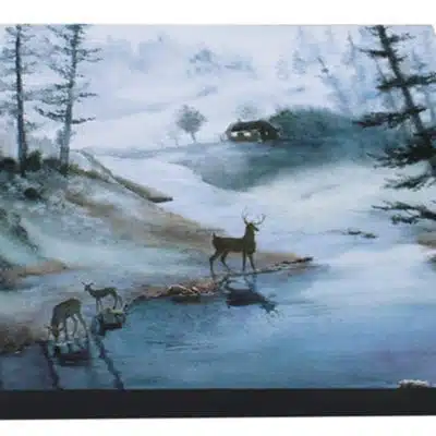 SOLD! AFTER THE RAIN Watercolor 18x24" UNGLASSED and UV protected