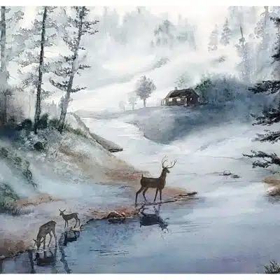 SIGNED Numbered  Giclee Print  of "After The Rain"